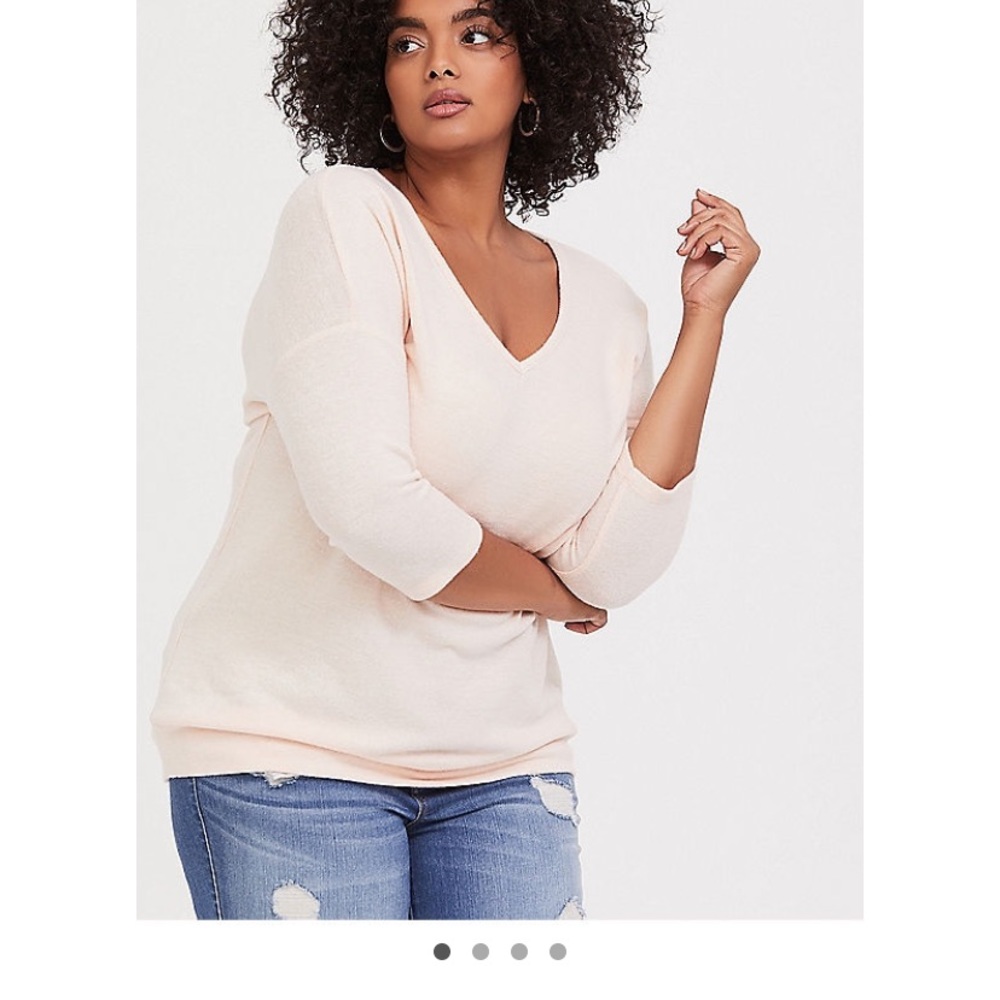 Torrid Super Soft Plush Dolman Top